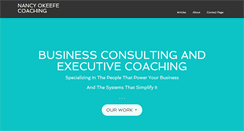 Desktop Screenshot of nancyokeefecoaching.com