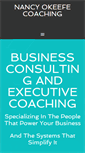 Mobile Screenshot of nancyokeefecoaching.com